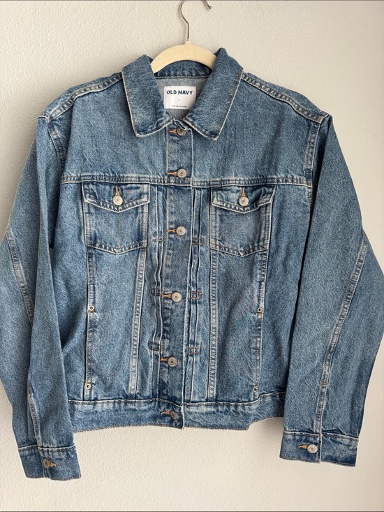 Old Navy Jackets & Blazers - Old Navy Blue Denim Button-Up Jacket